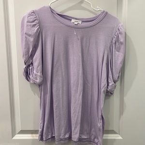 Purple puffy sleeve shirt! ALC brand